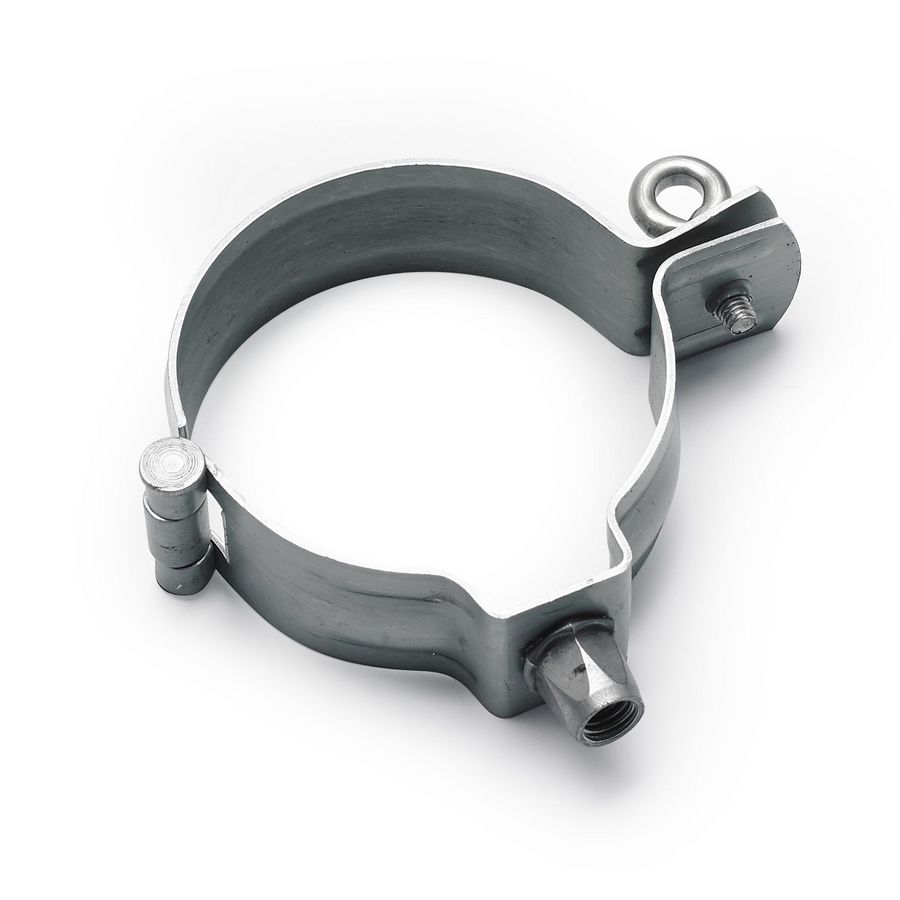 Zinken blue-grey HWA scharnierpijpbeugel 80mm met moer M10