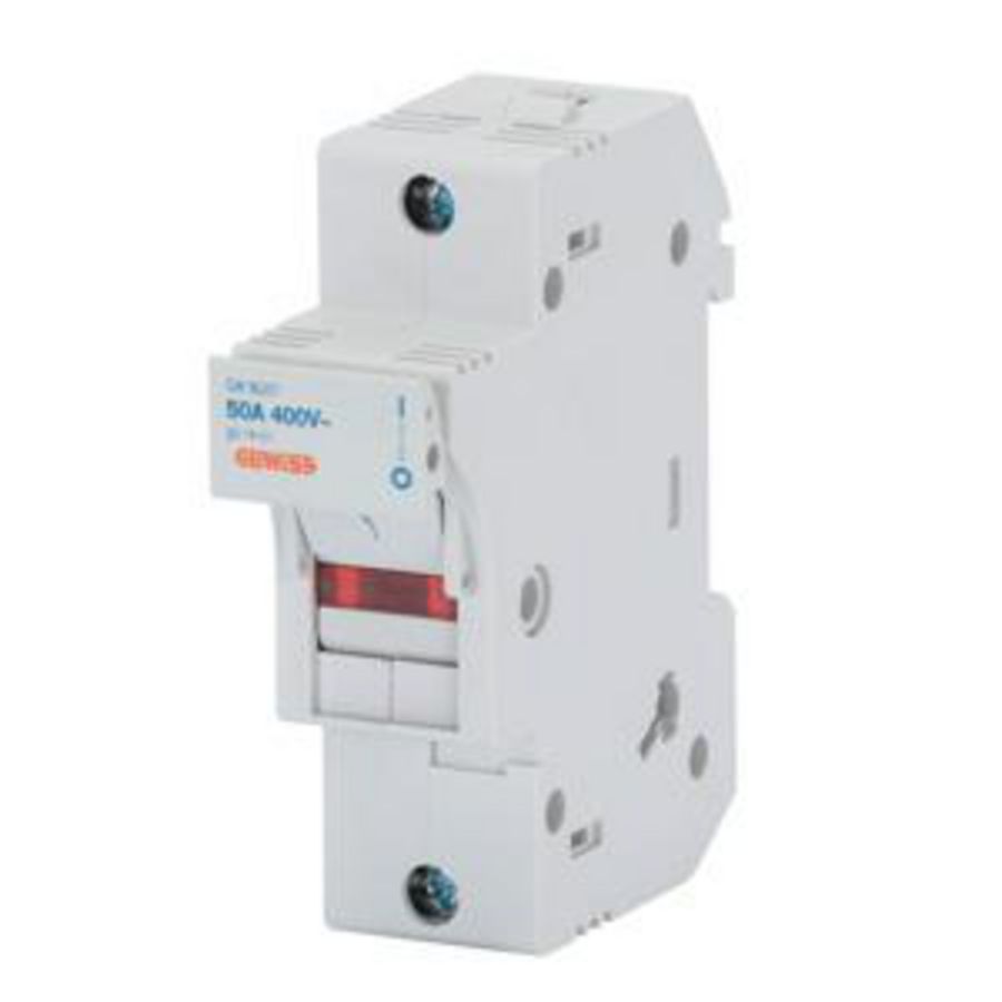 ONTKOPPELBARE ZEKERINGH.-1P 14X51 690 V 50 A-1,5 MOD VVE=12