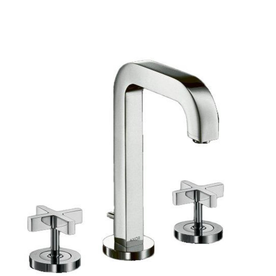 AXOR Citterio driegats wastafelmengkraan+kruisgrepen chroom 39133000