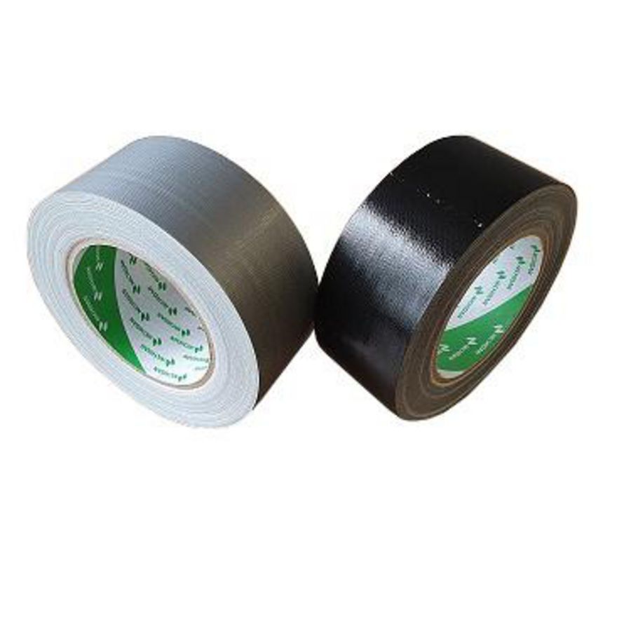 Rol a 50mtr. Gaffertape 50mm zwart VVE=108