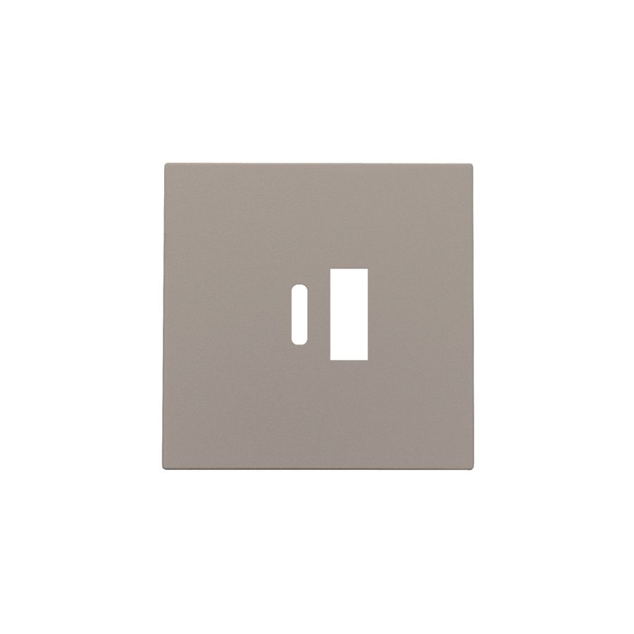 Afwerkingsset dubbele smart USB-A-/USB-C-lader bronze