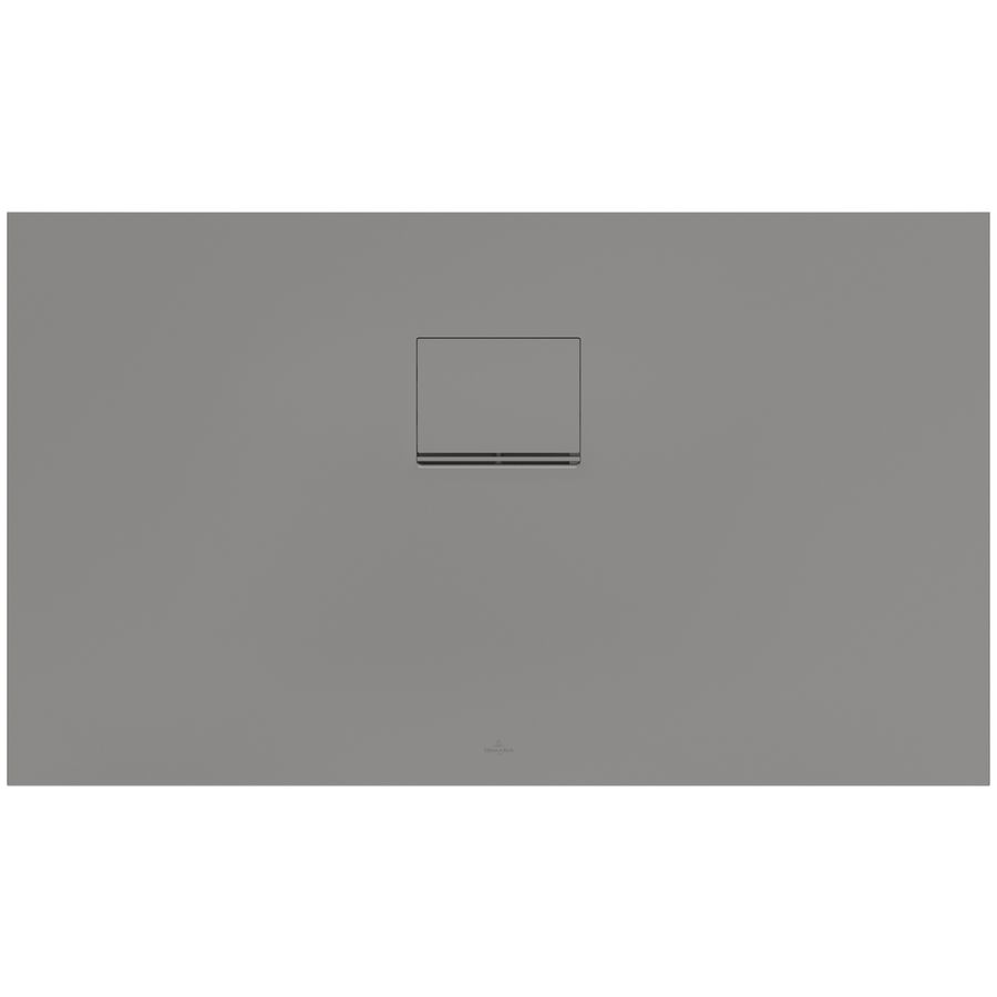 Douchebak Squaro Inf. lange zijde 1200x700mm Quaryl grijs