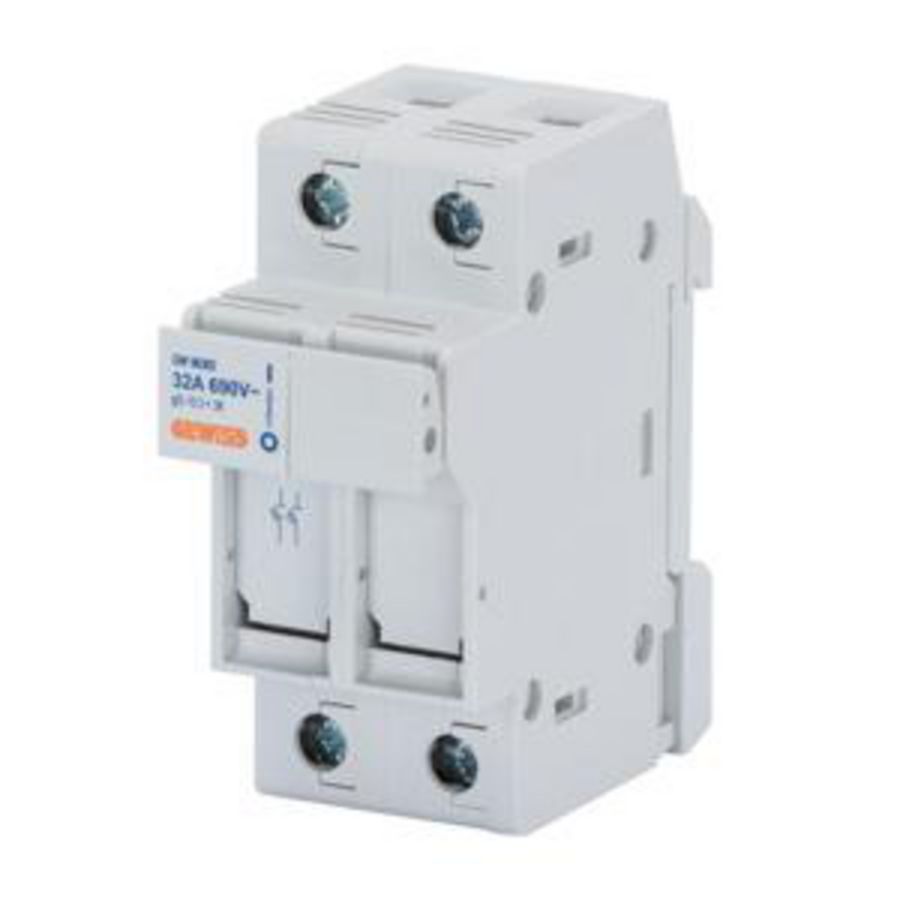 ONTKOPPELBARE ZEKERINGH.-1P+N 8,5X31,5 400 V 20 A-2 VVE=6