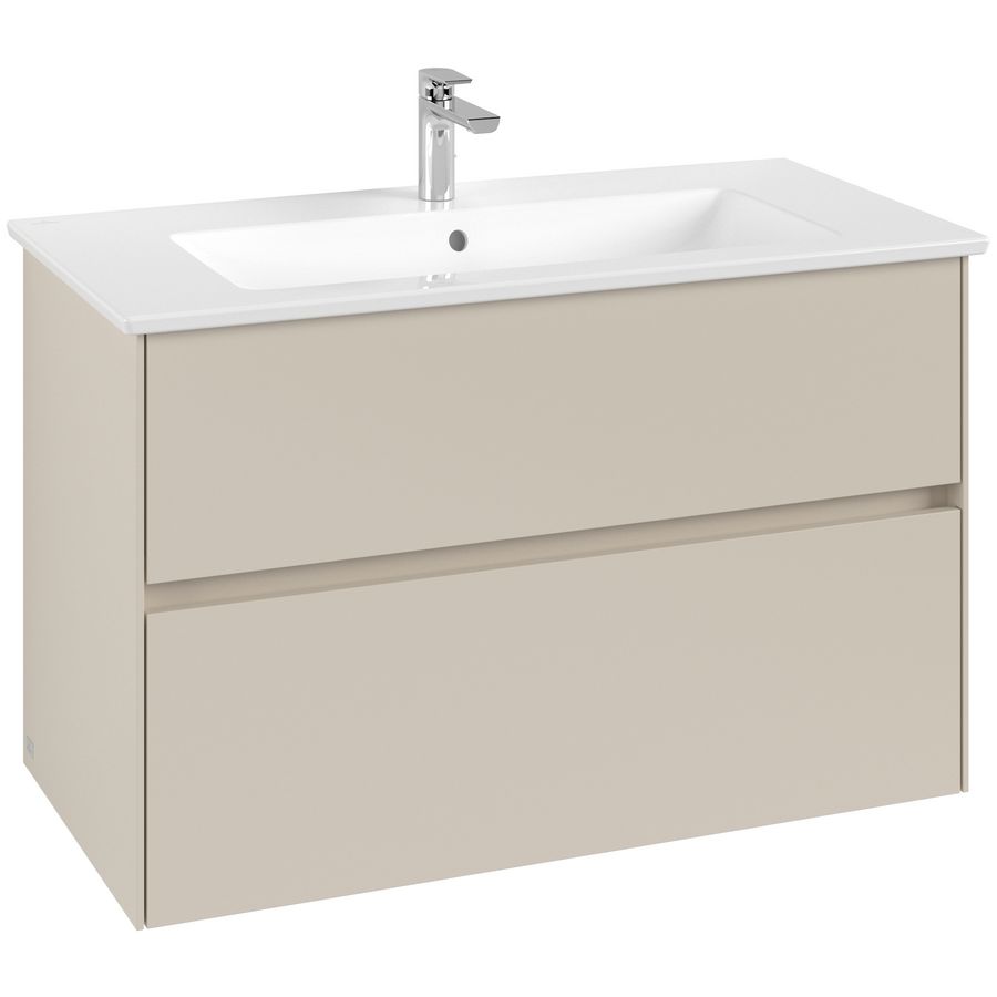 Wastafelonderkast Collaro 961x610x480mm Cashmere Grey C14500VN