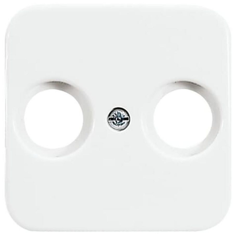 Centraalplaat antenne R-alpin wit (2531-214)