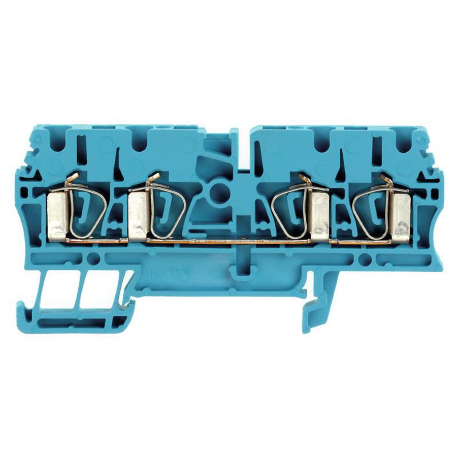 Doorvoerklem blauw 2.5mm2 1608580000 VVE=100