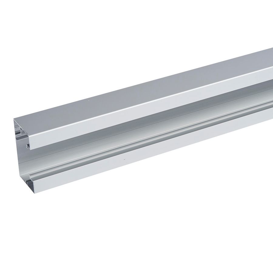 Lengte a 2m. Wandgoot snap-om 85x50 ALU