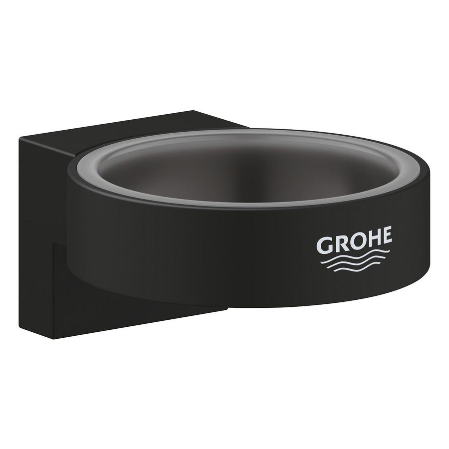 Selection houder voor glas en zeepdispen phantom black (prof)