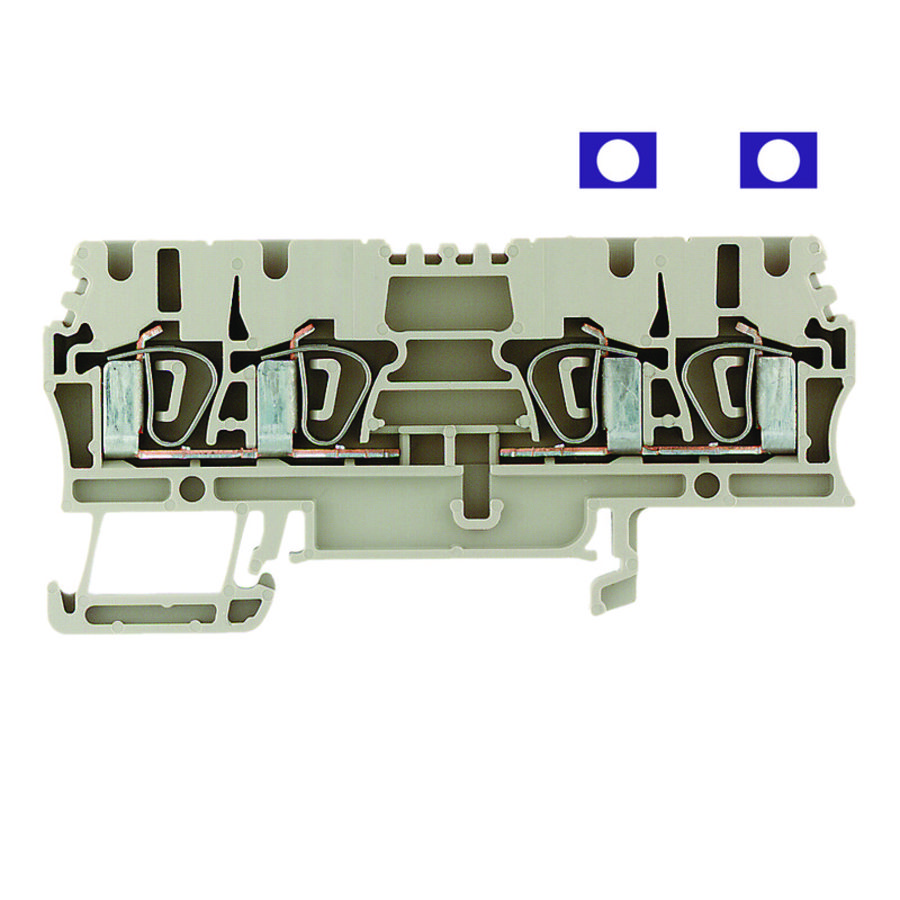 Doorvoerklem d.beige 2.5 1608600000 VVE=100