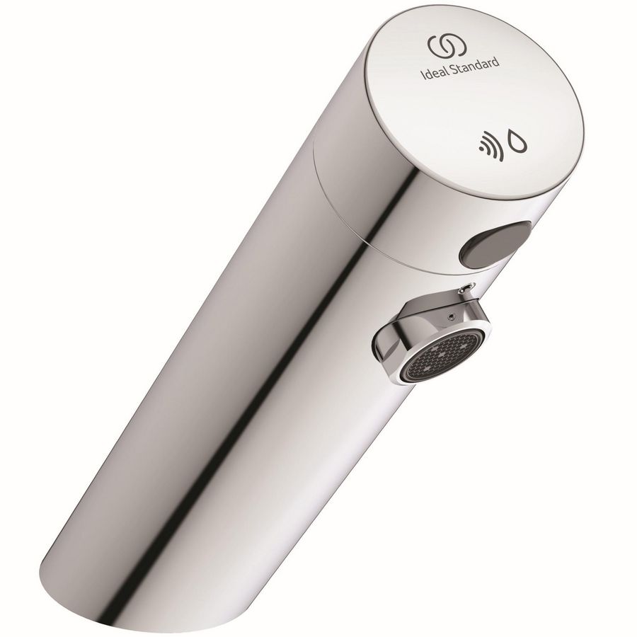 Electronische Wastafelkraan netvoeding chroom Sensorflow