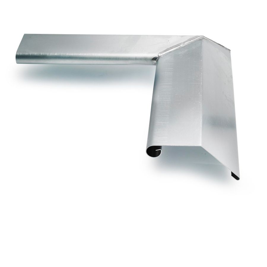 Zinken binnenhoekstuk v. KliQ deklijst 45/70mm compleet VVE=8