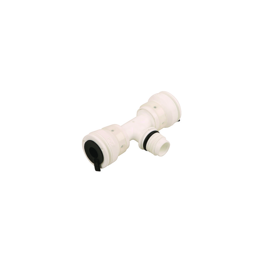 Aanvoer T-koppeling insteek 26mm v. verdeler Vision