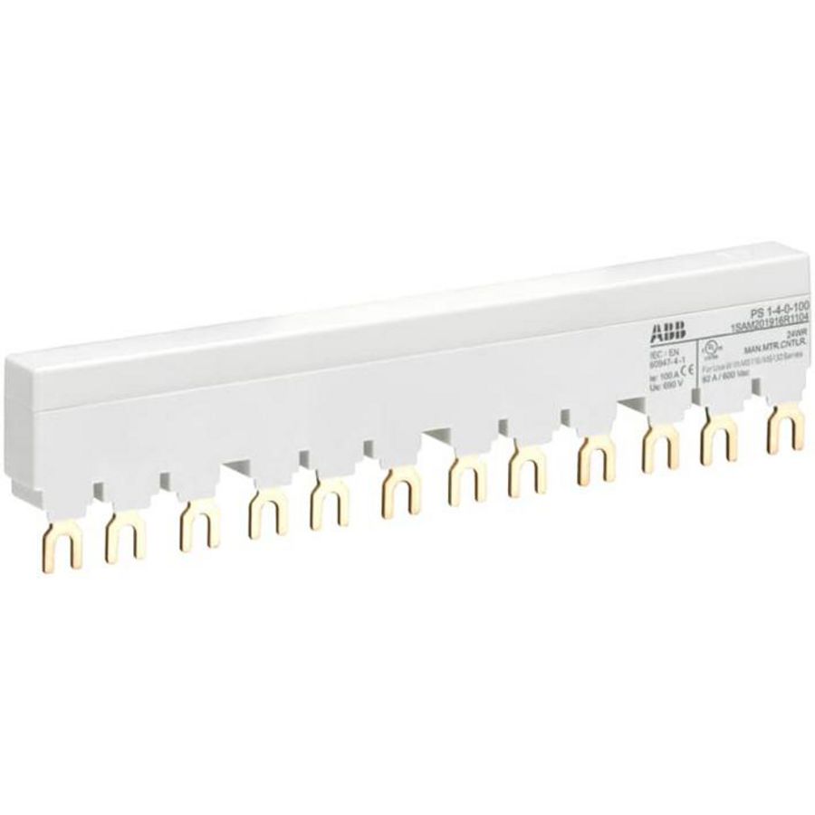 verzamelrail voor 4 MS116/MS132 Ie 100A zonder