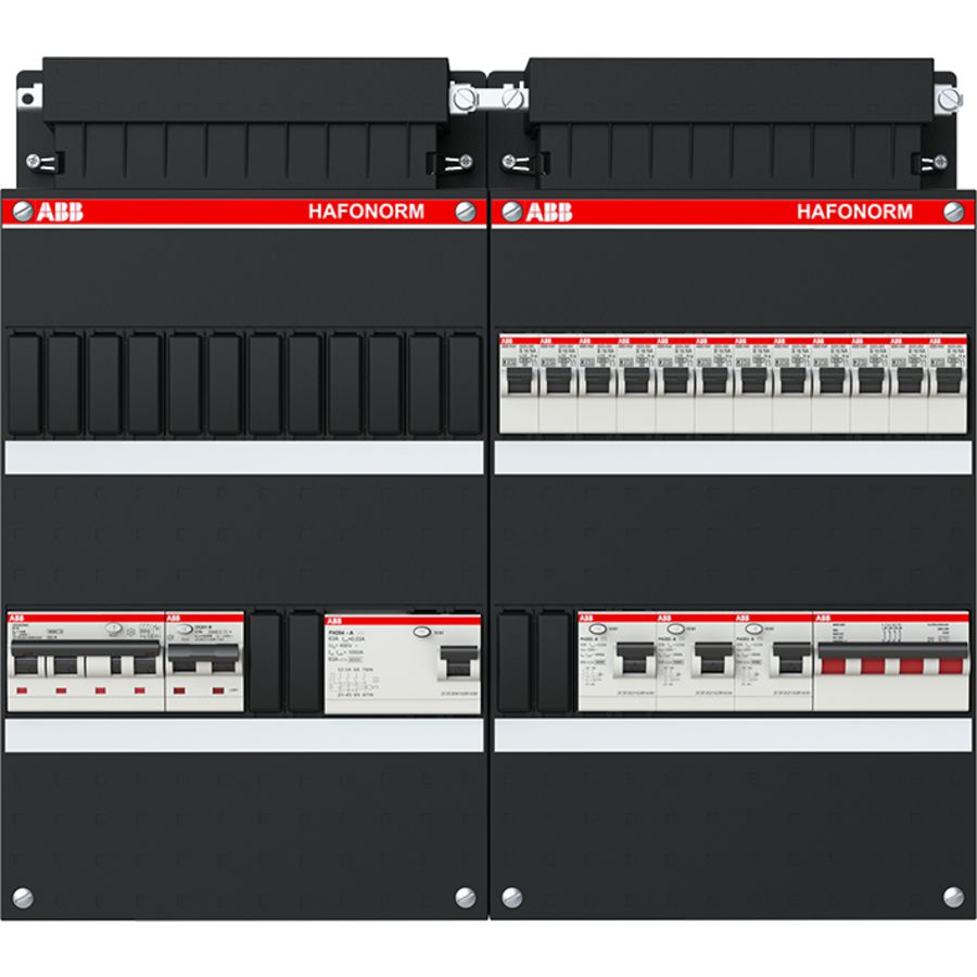 Groepenkast 3-fase 1 40A 4P ALS 63A 4P 30mA 1SPF006972F0049
