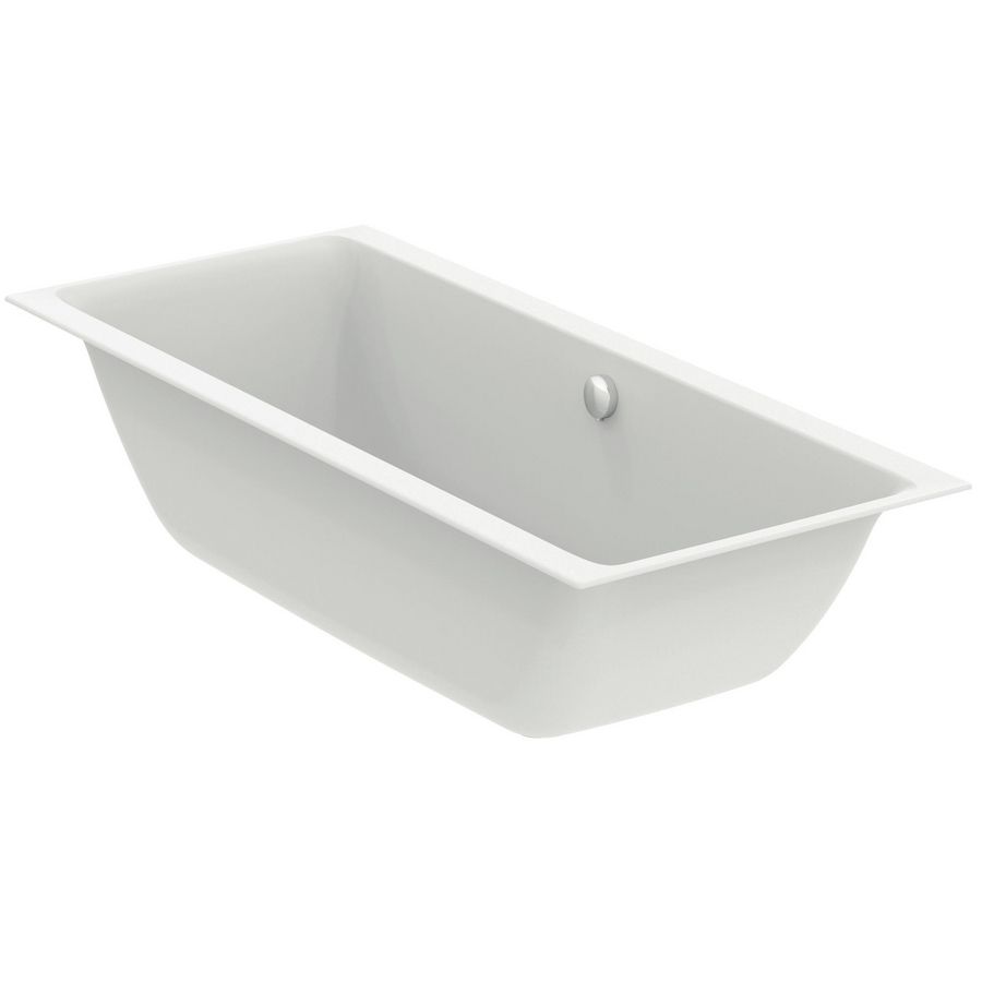 connect air duobad 180x80cm slim rim silk white R0296V1