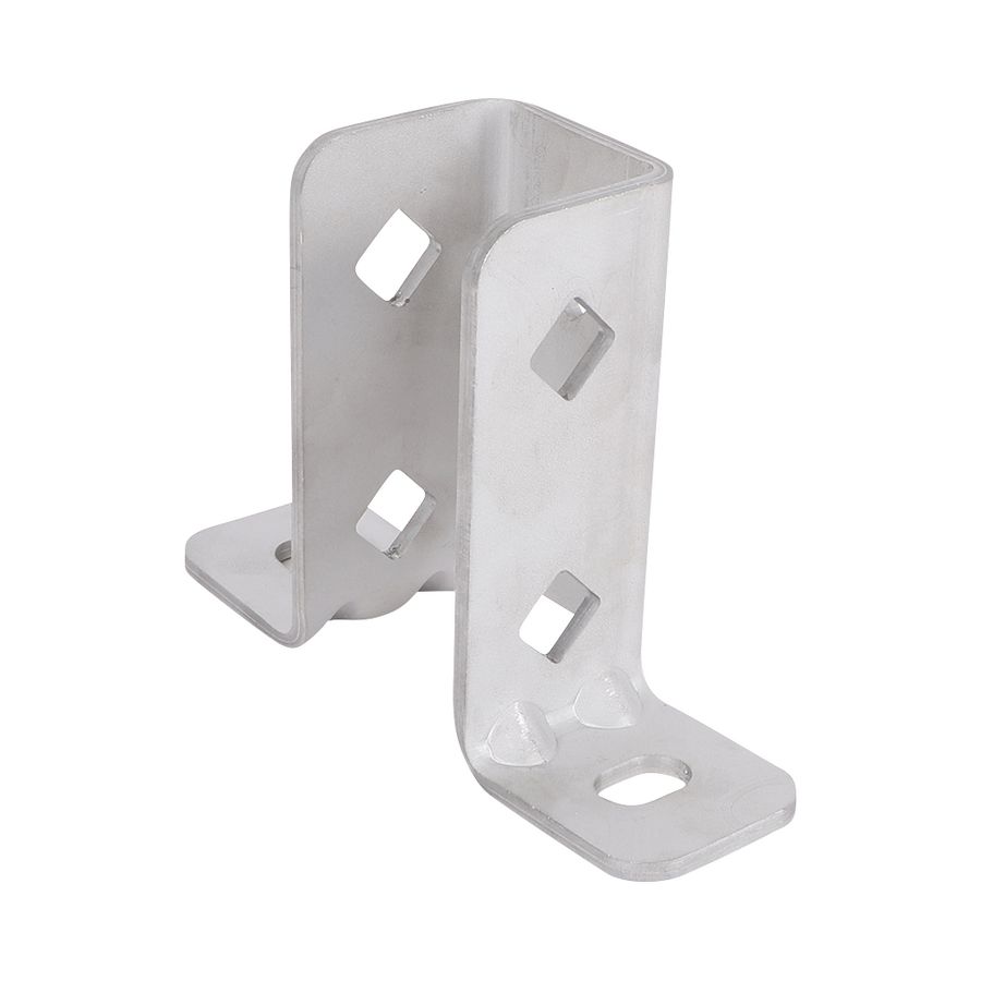 T-vorm. Wandplaat RVS 21x41 RapidStrut