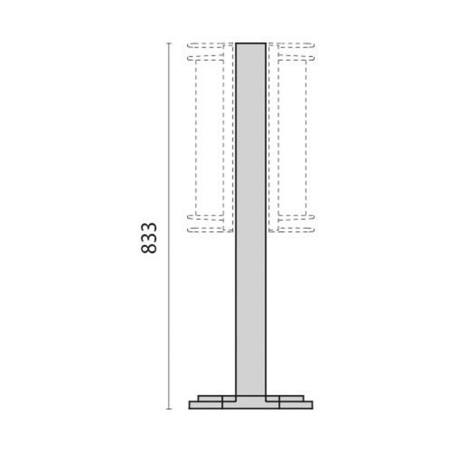Mast 45 833mm