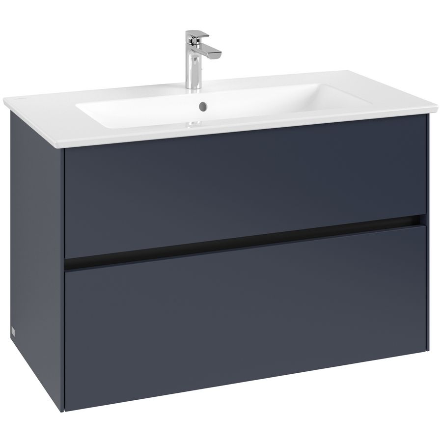 Wastafelonderkast Collaro 961x610x480mm Marine Blue C145B0VQ