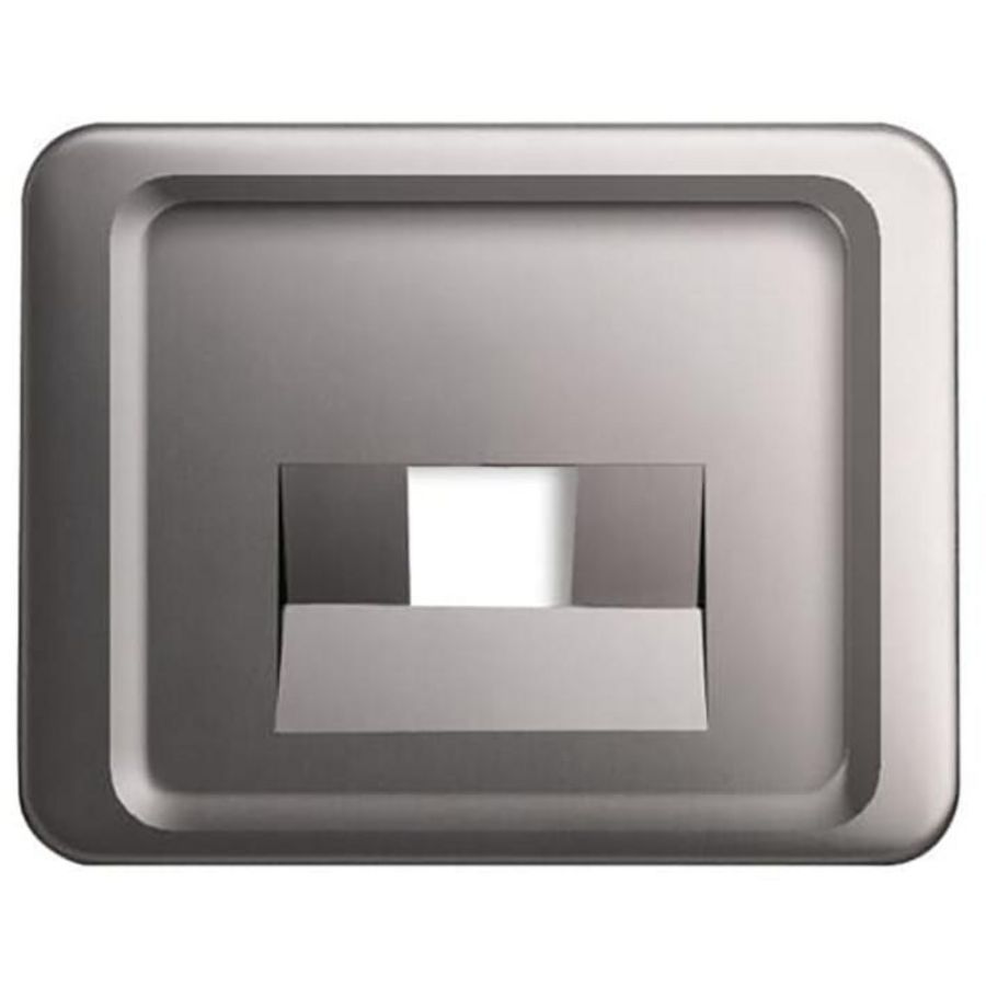 Centraalplaat voor datadoos 1 x RJ45 a-platin (1803-20)