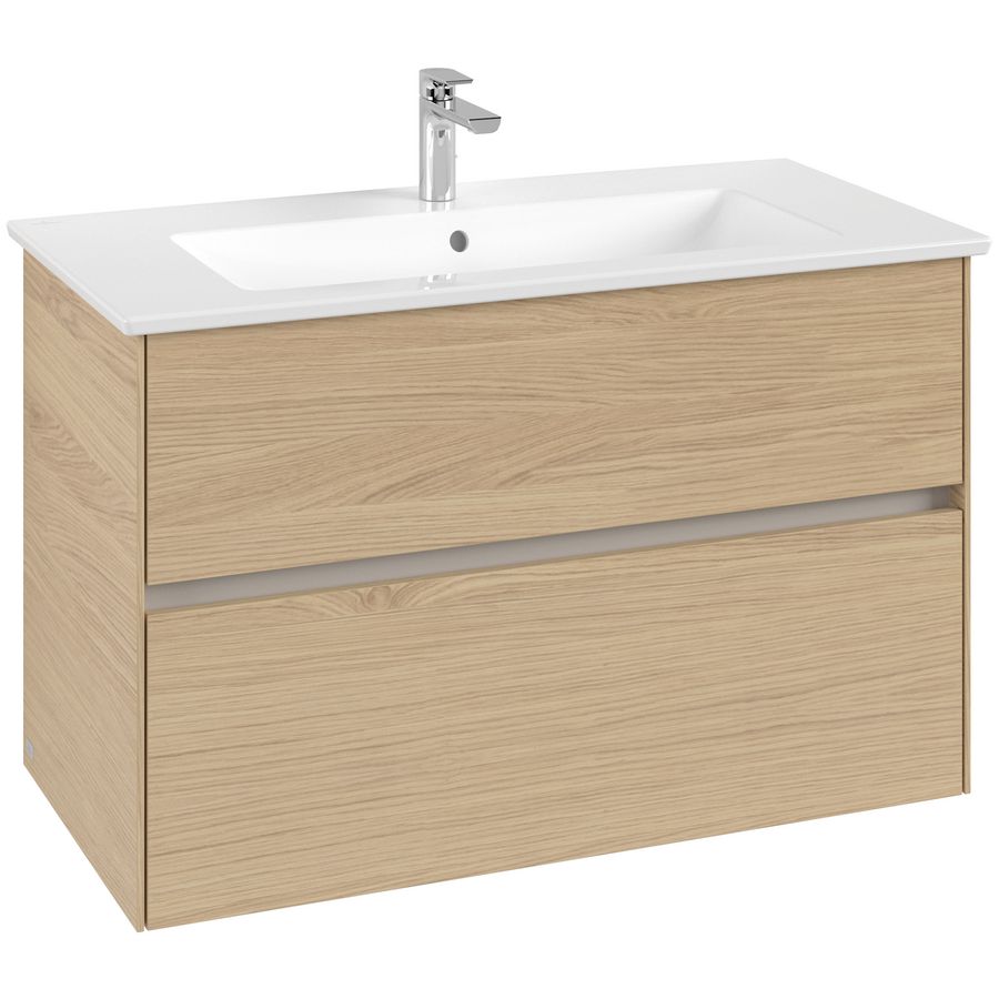 Wastafelonderkast Collaro 961x610x480mm Nord.Oak C14500VJ