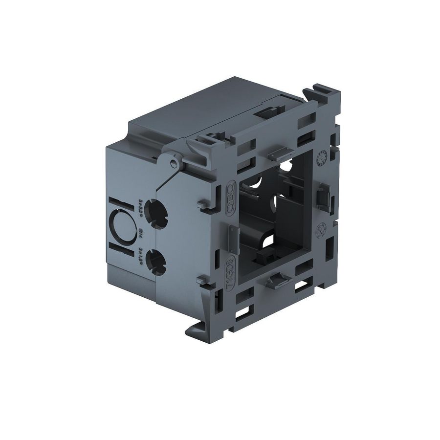 Apparatuurinbouwdoos 1-voudig voor Module 45 51x76x71