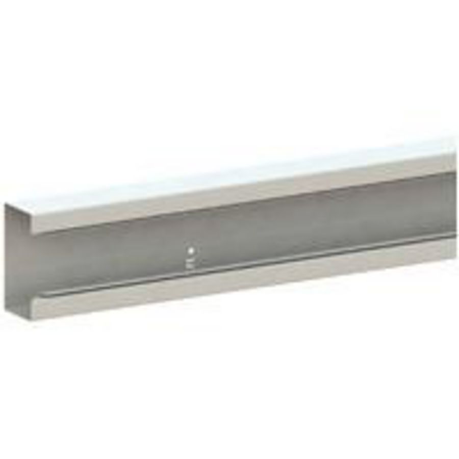 Lengte a 2m. Wandgoot 130x63 RAL9010