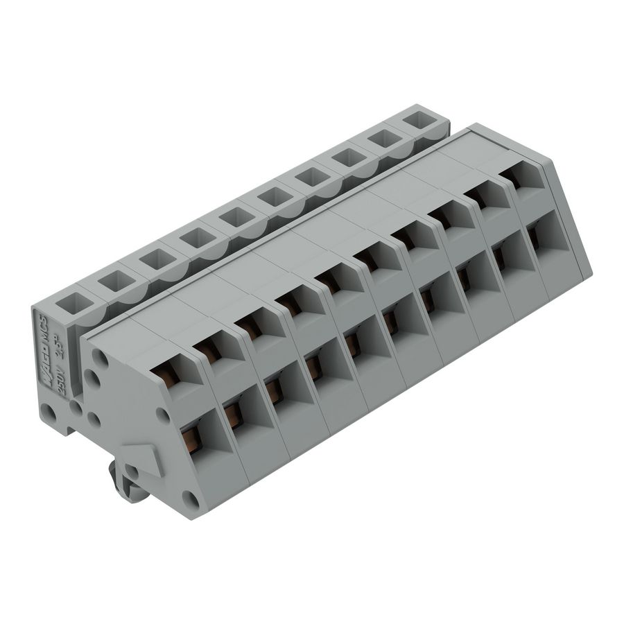 1-draads FE steker HA 2,5mm² grijs 731-510/008-000 VVE=50