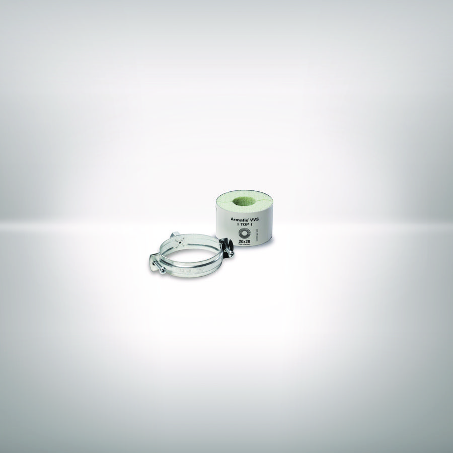 Set leidingdrager+ beugel ArmaFix WS isolatiedikte 20mm Ø15mm VVE=24