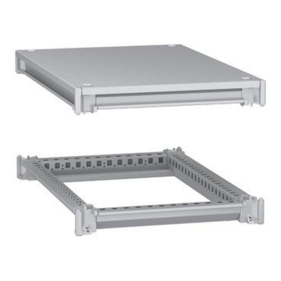 Onder- en bovenkader PanelSeT SFN elektr. behuizing B400 D6