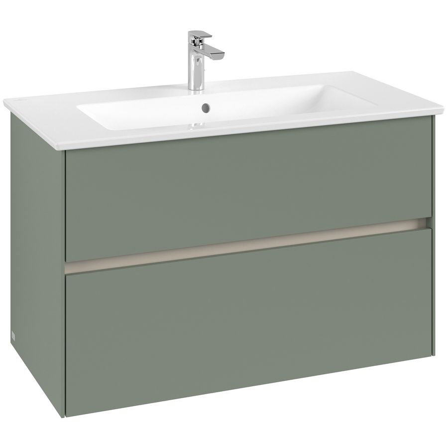 Wastafelonderkast Collaro 961x610x480mm Soft Green C145B0AF