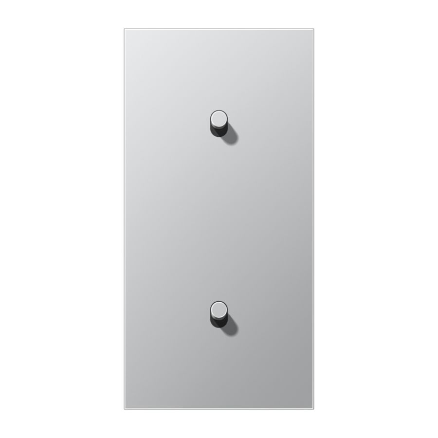 Afdekking LS1912 alu.verticaal 1+1 hevel cylinder