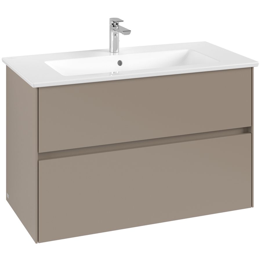 Wastafelonderkast Collaro 961x610x480mm Taupe C14500VM