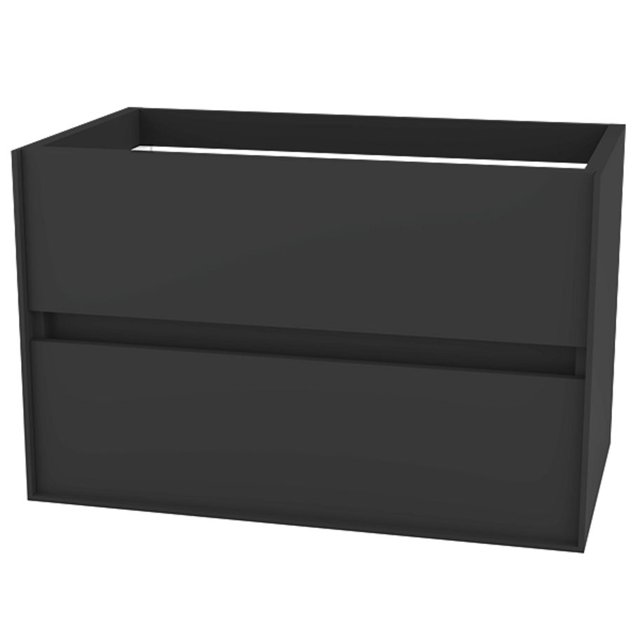 Wastafelonderkast PESCARA 80cm 2x la diamond grey