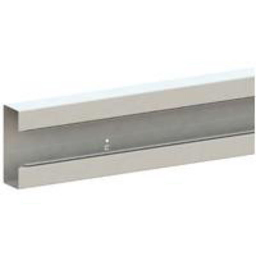 Lengte a 3m. Wandgoot 170x63 RAL9010
