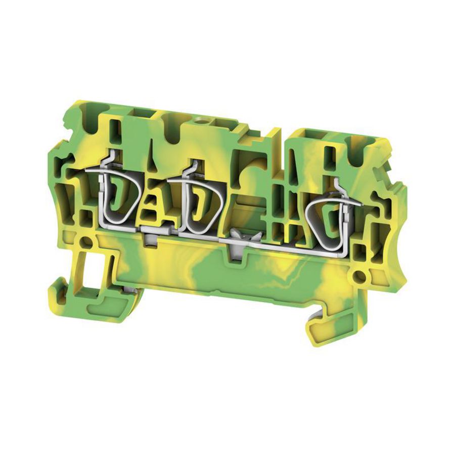 Aardklem PE groen/geel 2.5mm2 800 V N 1608650000 VVE=100