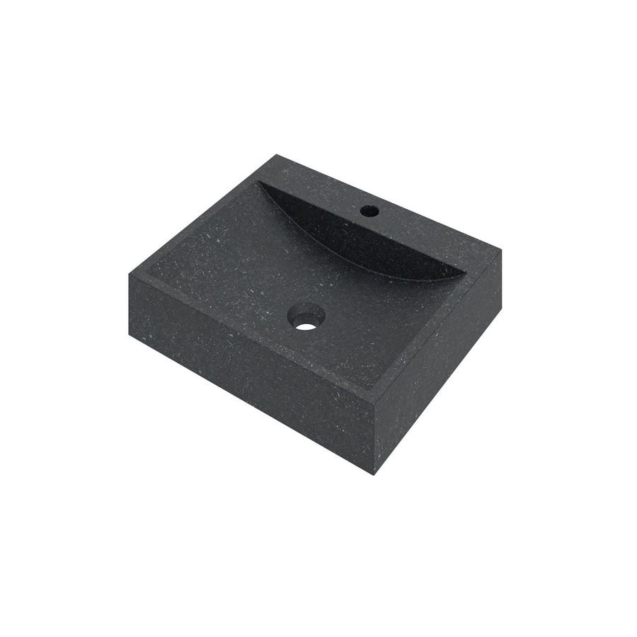 Opbouwkom rechthoek m/kraanplateau+1/kraangat HrdStn 50X42