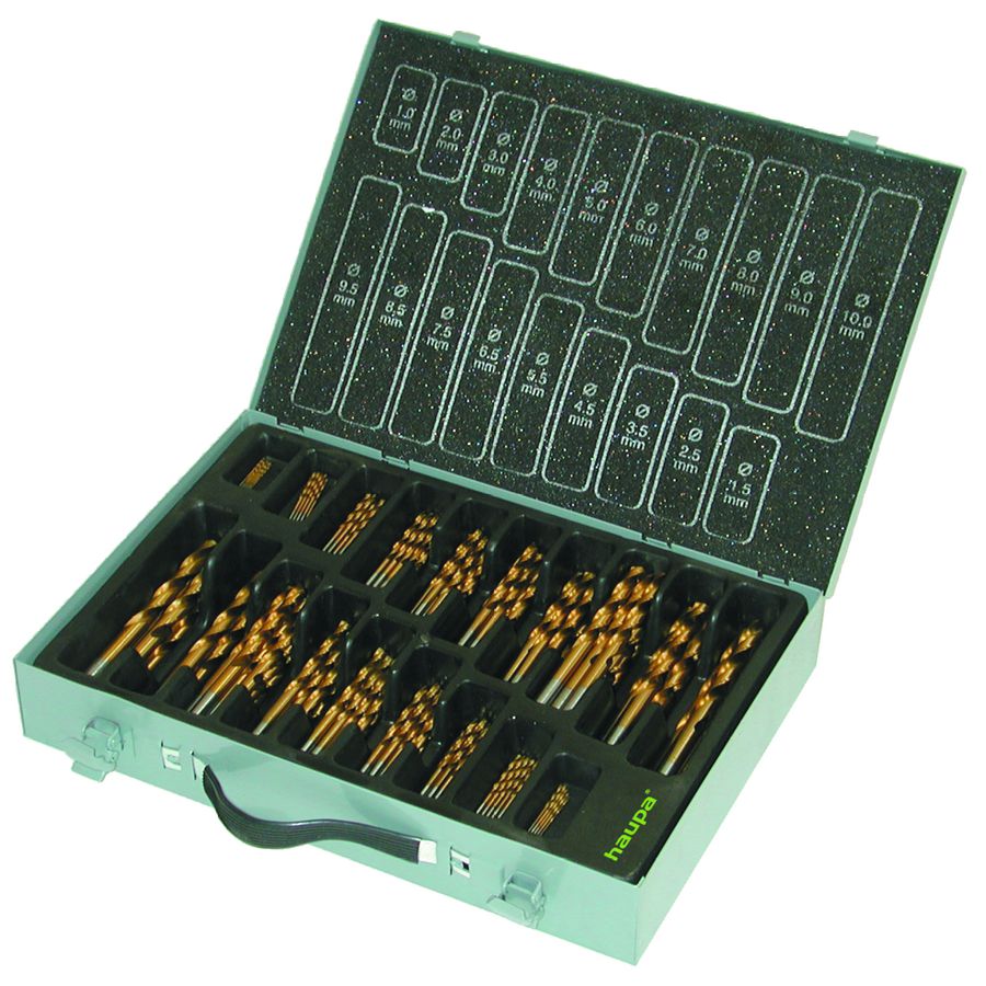 Spiraalborenset HSS TIN 170-delig