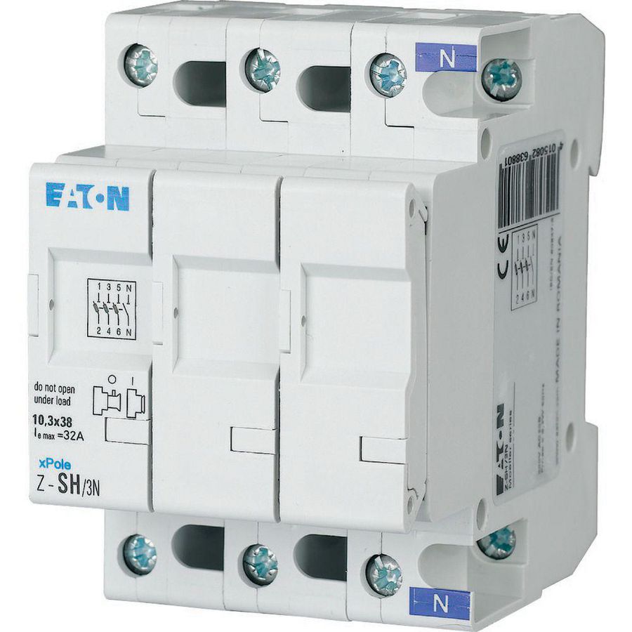 Zekeringscheider 3p+N 10x38 VVE=4
