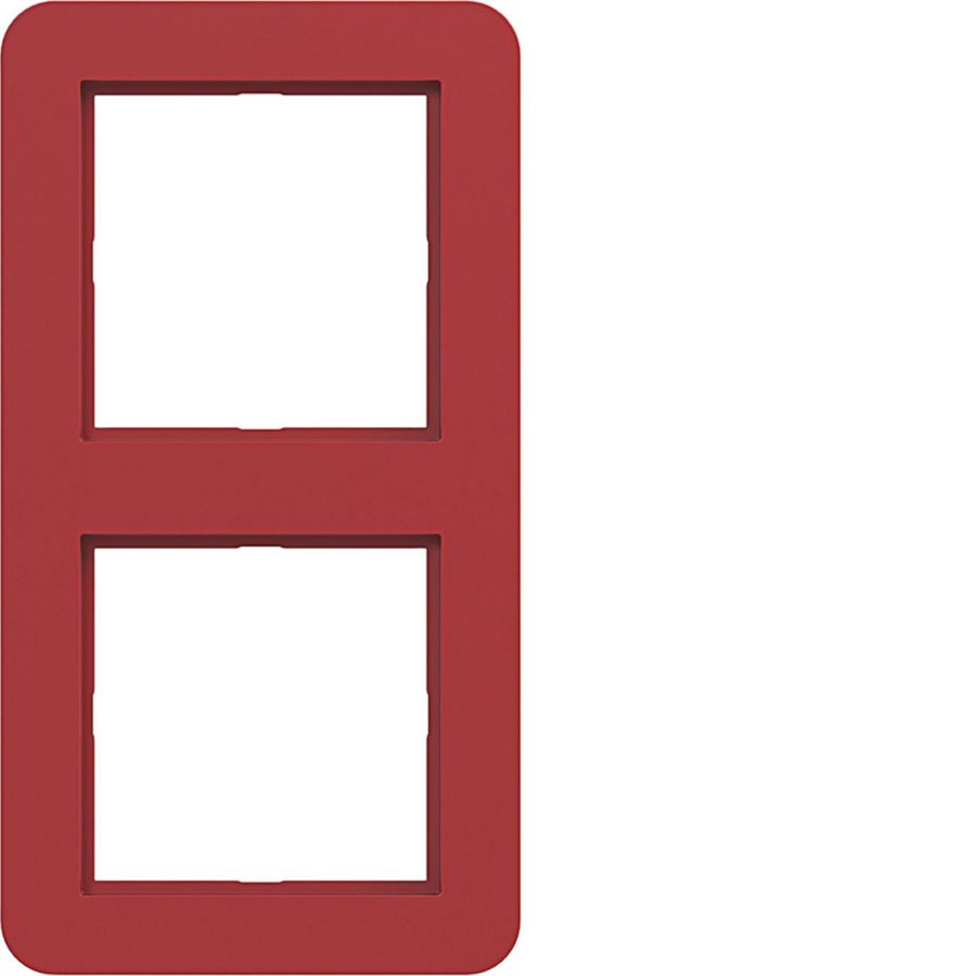 Afdekraam 2-voudig C.1 rood glanzend