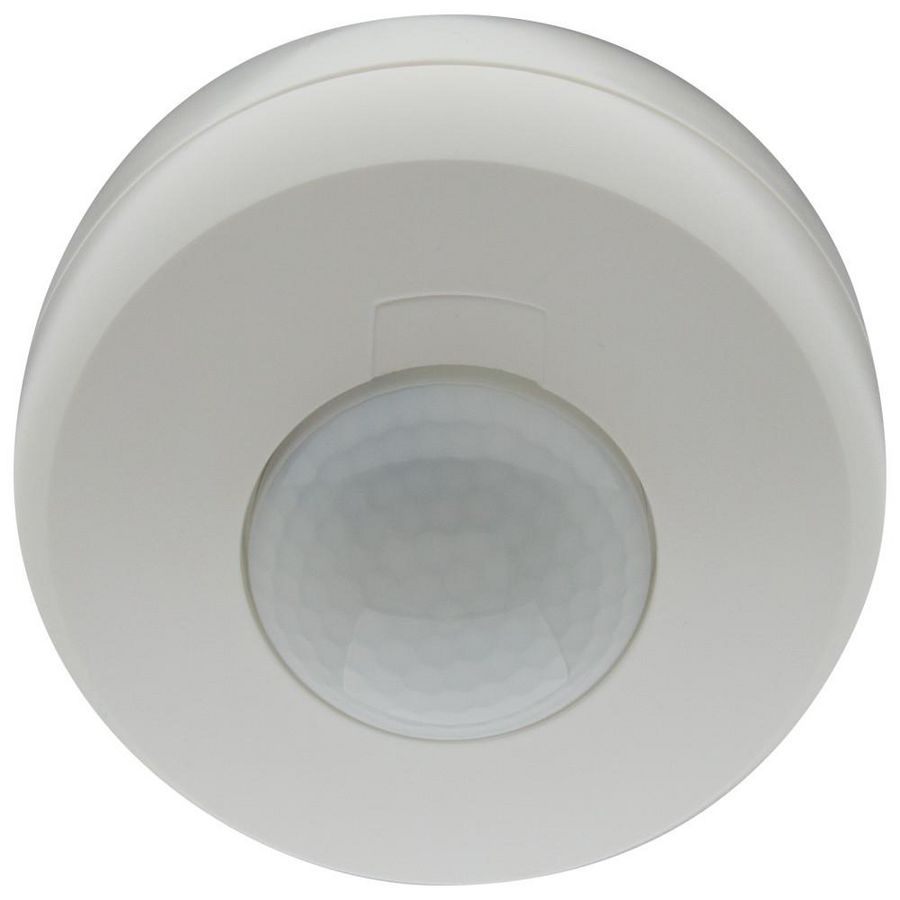 Bewegingsmelder Mic. Plafondmontage 360gr. OB wit IP44 10m 1