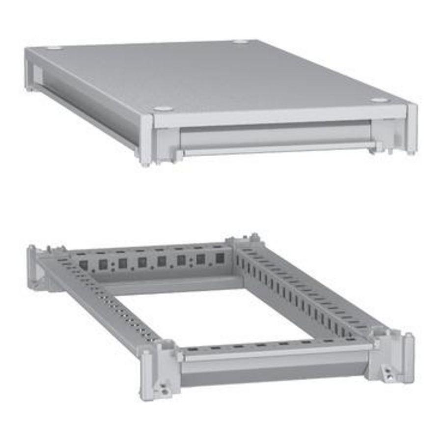 Onder- en bovenkader PanelSeT SFN elektr. behuizing B300 D6