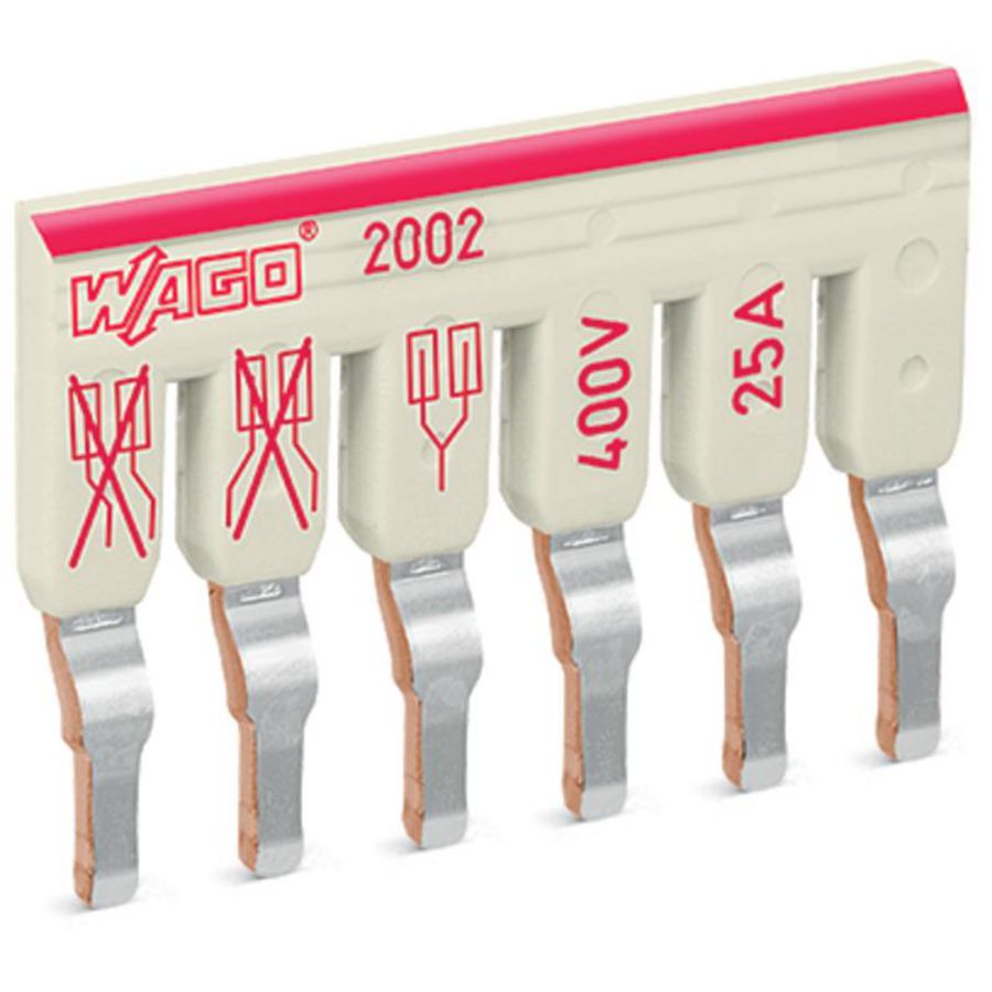 Combinatiebrug 6-voudig geisoleerd lichtgrijs VVE=25