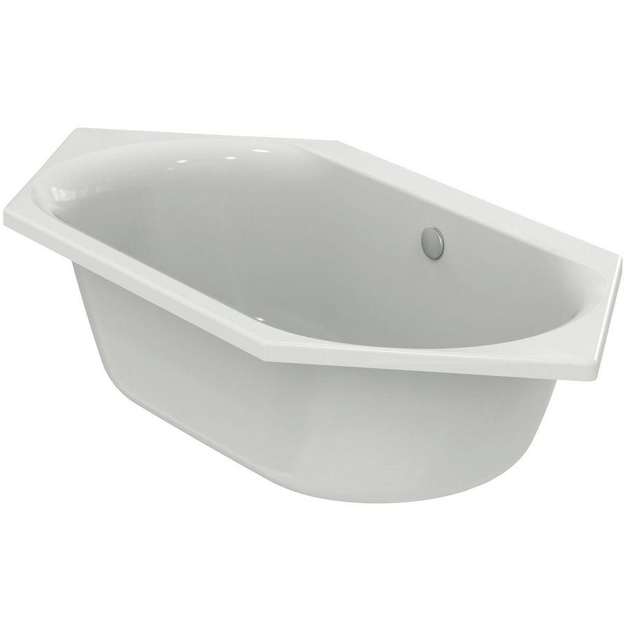 Connect air 6-h ligbad 1900x900mm wit excl. poten