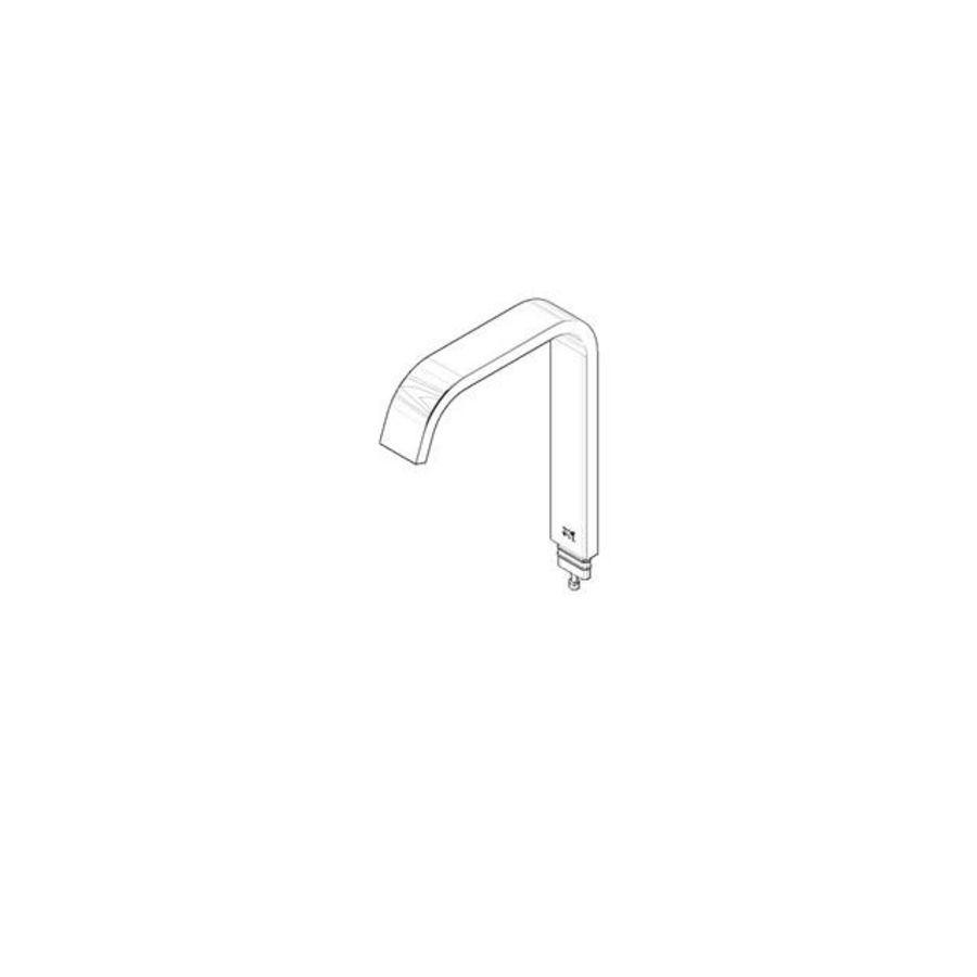 Uitloop 176x235x35mm chr 90282226700-00