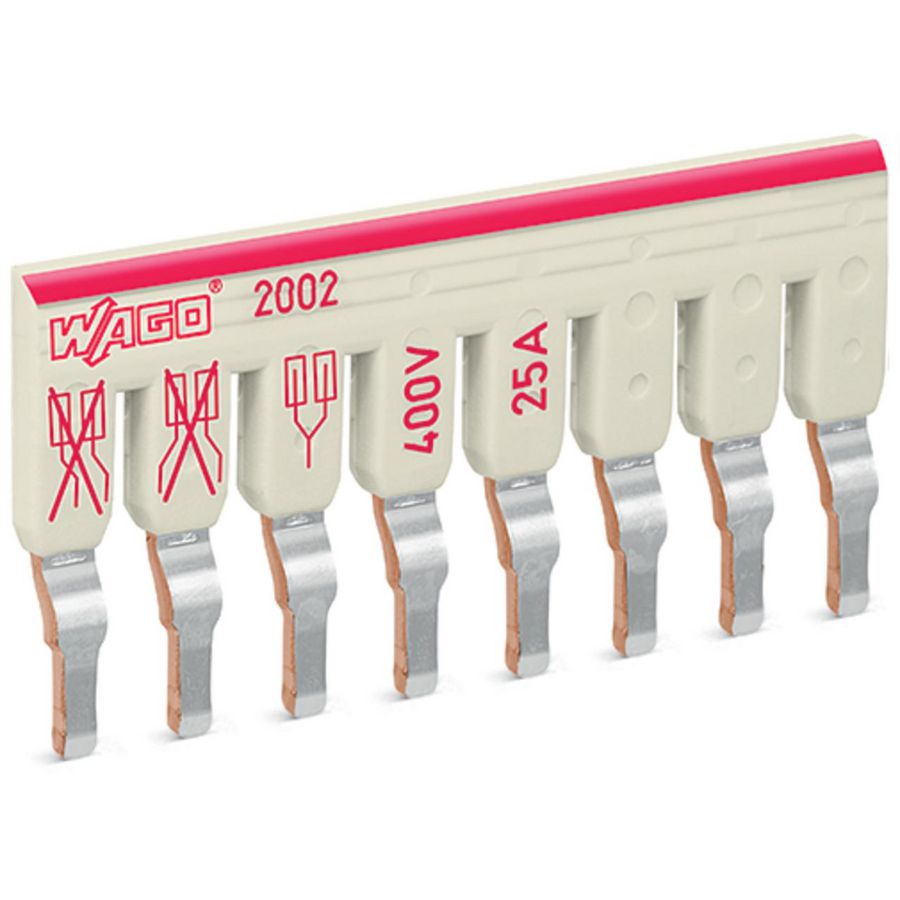 Combinatiebrug 8-voudig geisoleerd lichtgrijs VVE=25