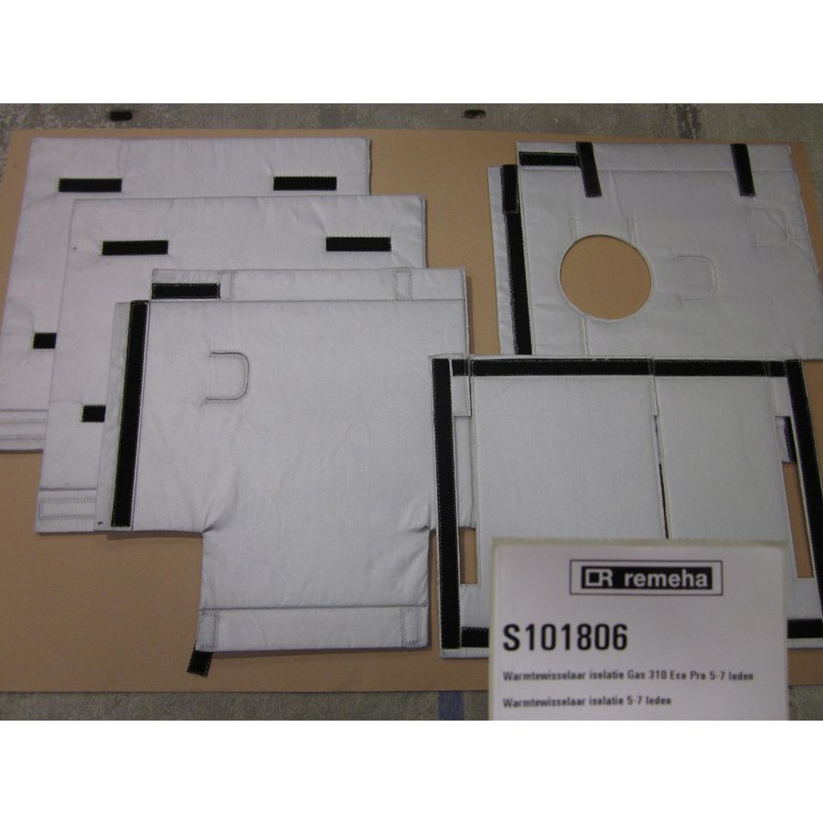 Warmtewisselaar isolatie gas 310 eco pro S101806