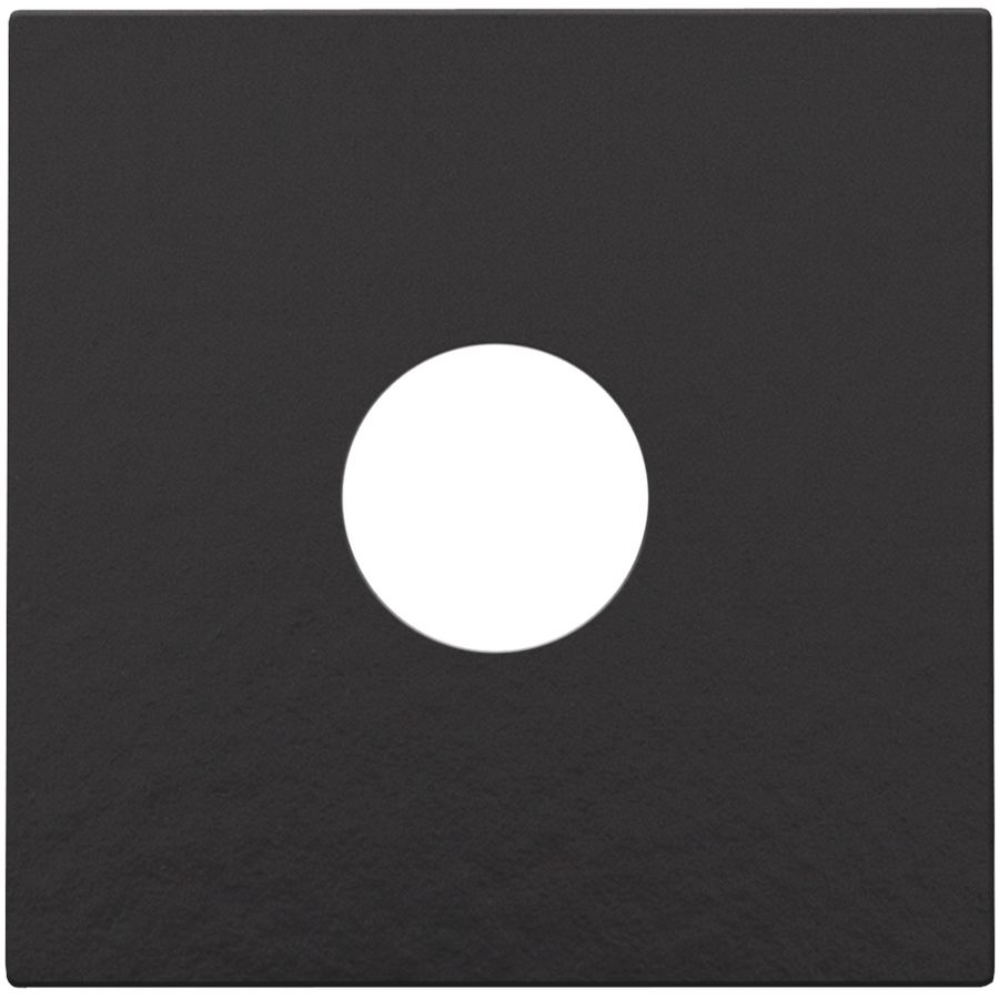 Afwerkingsset voor enkelvoudige coaxaansluiting voor tv