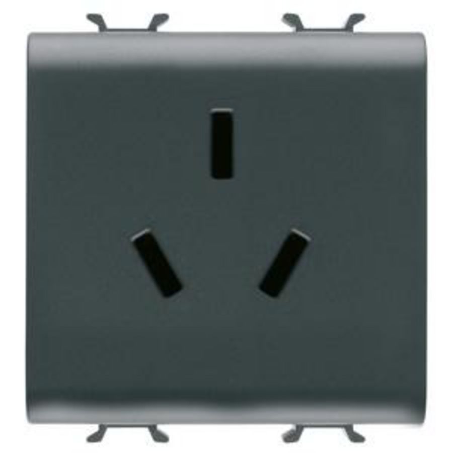 CHINESE STANDAARD WCD 250 Vac-2P+A 10A-2 MOD VVE=6