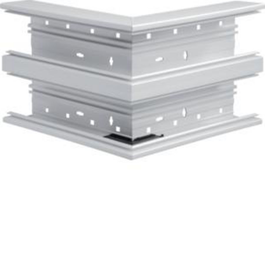 Bodemprofiel buitenhoek BR65 65x210mm 2x80mm lichtgrijs
