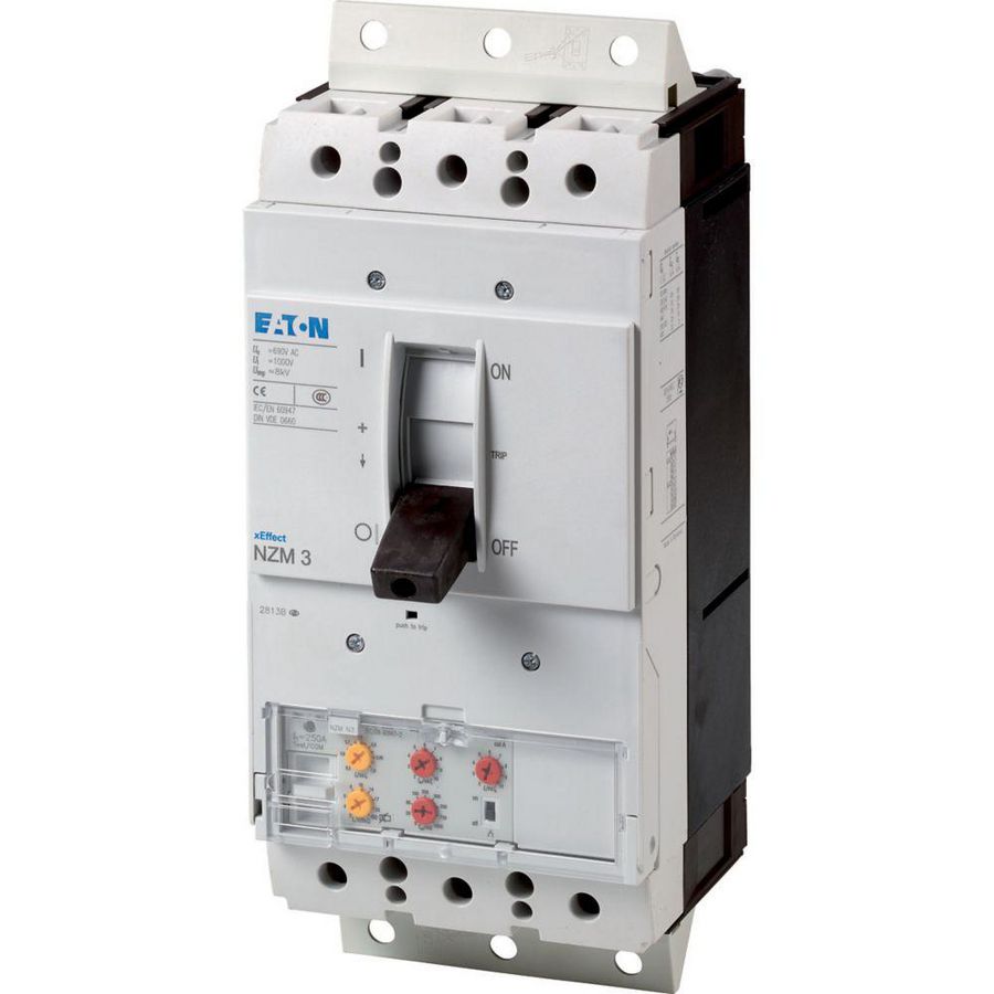NZM3 150kA 3P 250A voor insteeksokkel IEC